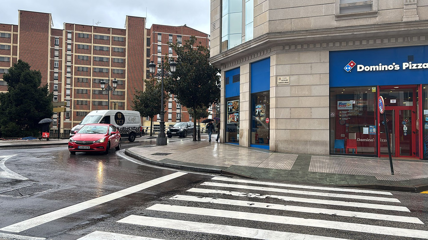 Atropello frente al Dominos 2