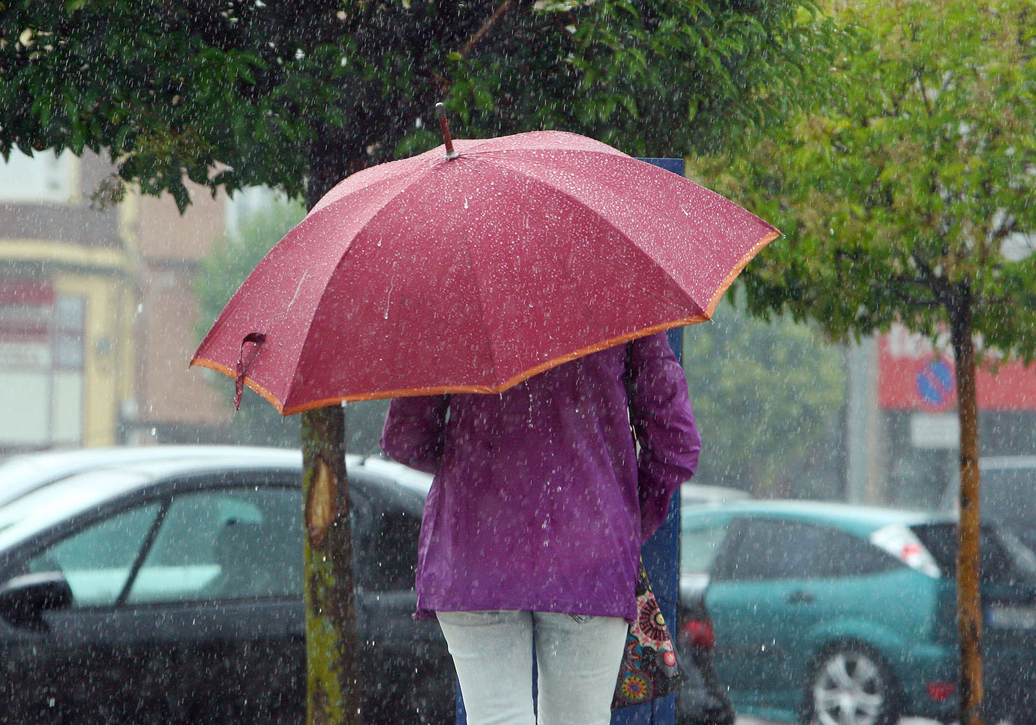Día de lluvia en Ponferrada