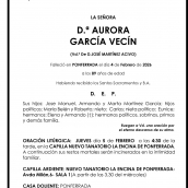 AURORA  GARCÍA VECÍN 