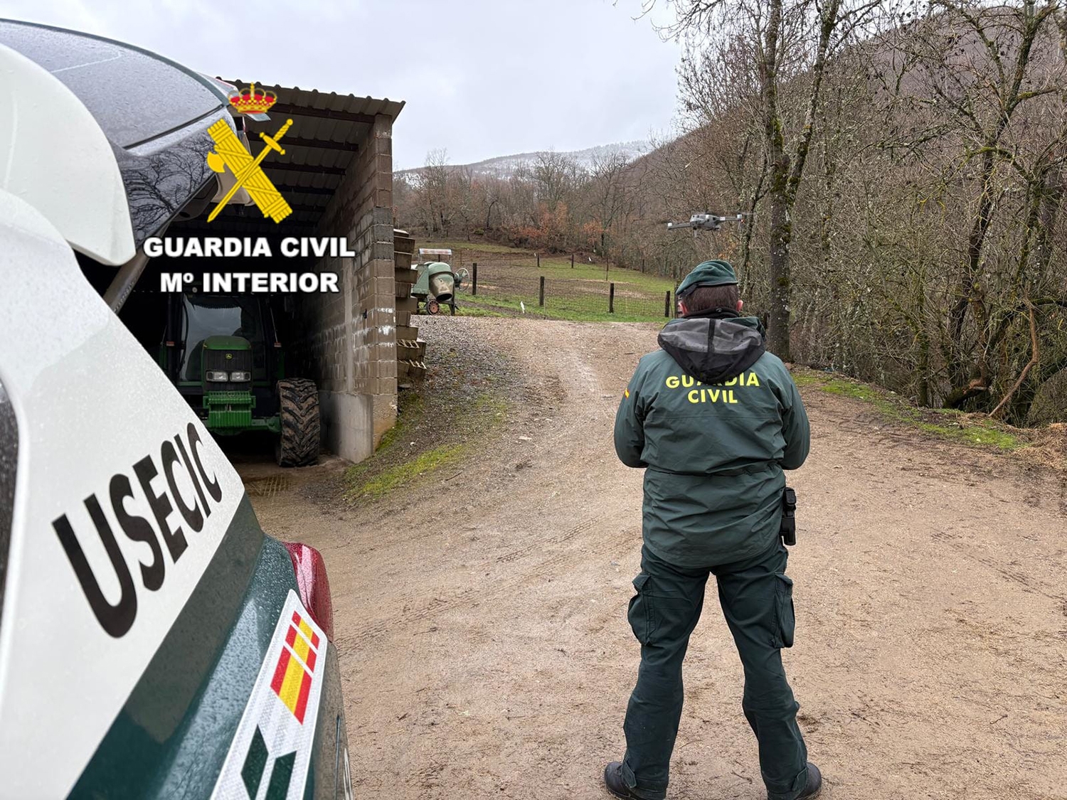 Búsqueda del hombre desaparecido en Noceda del Bierzo2