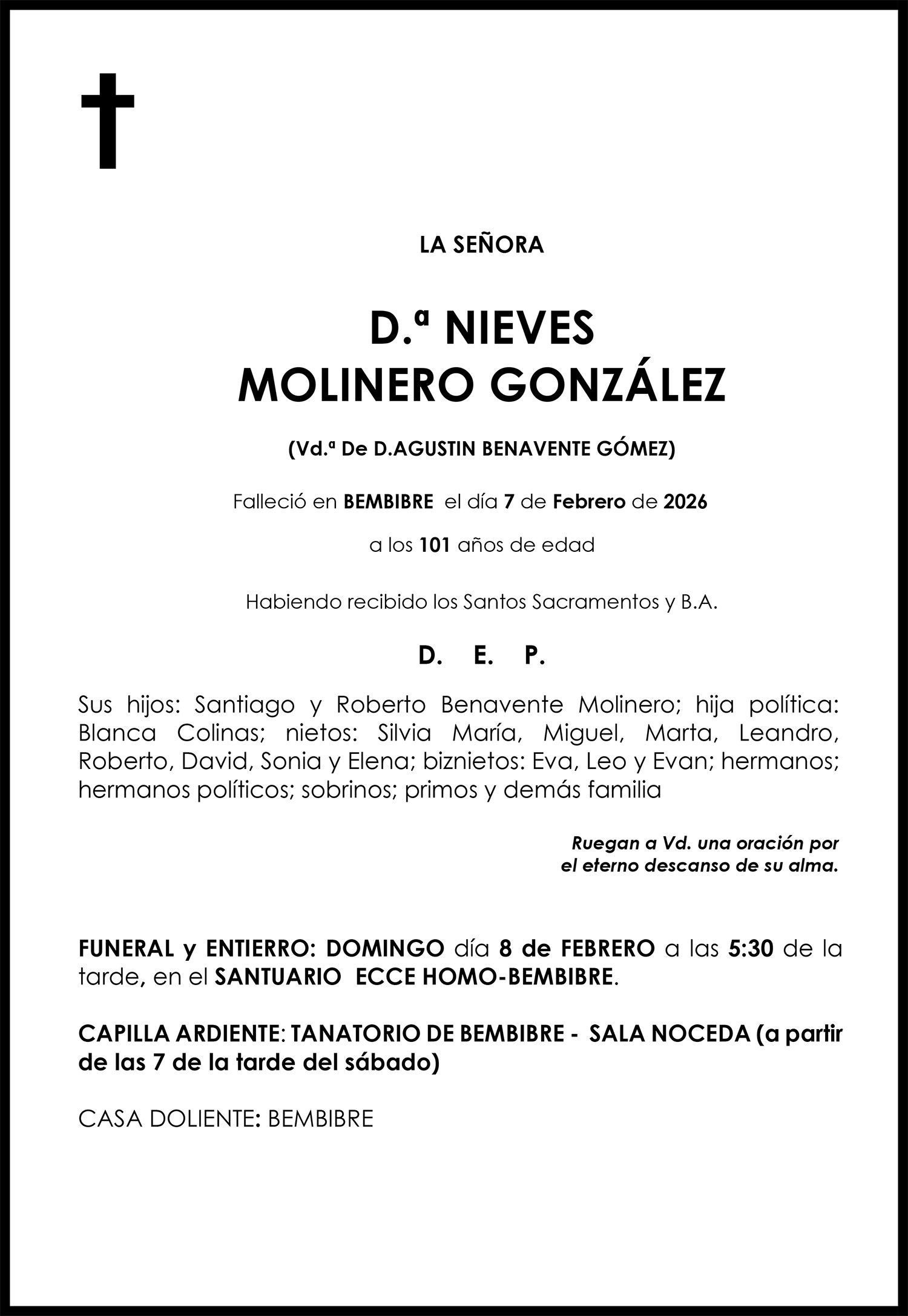 NIEVES MOLINERO GONZÁLEZ