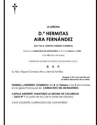 HERMITAS AIRA FERNÁNDEZ