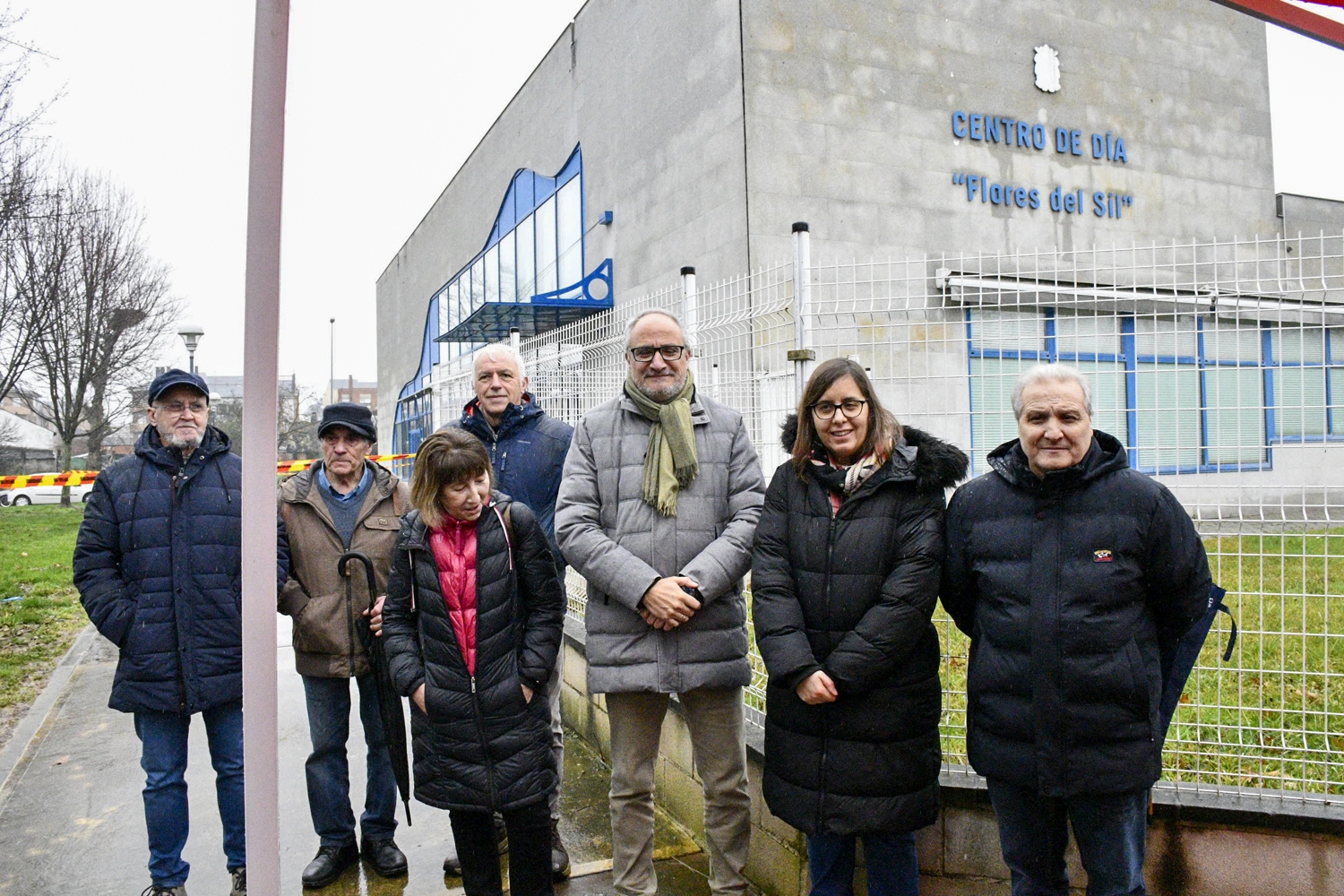 El PSOE en el Centro de dái de Flores del Sil
