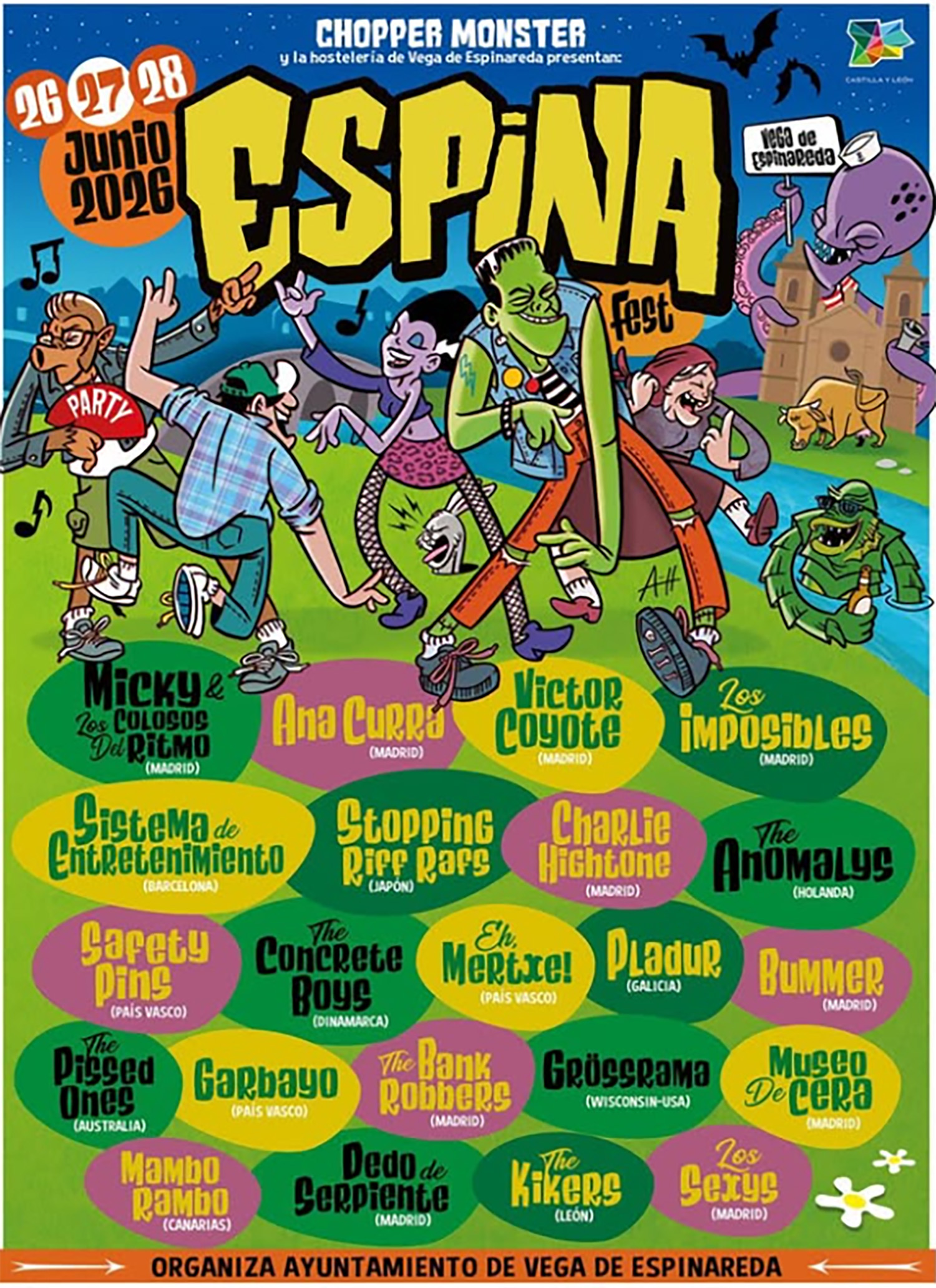 Cartel del festival Espina Fest