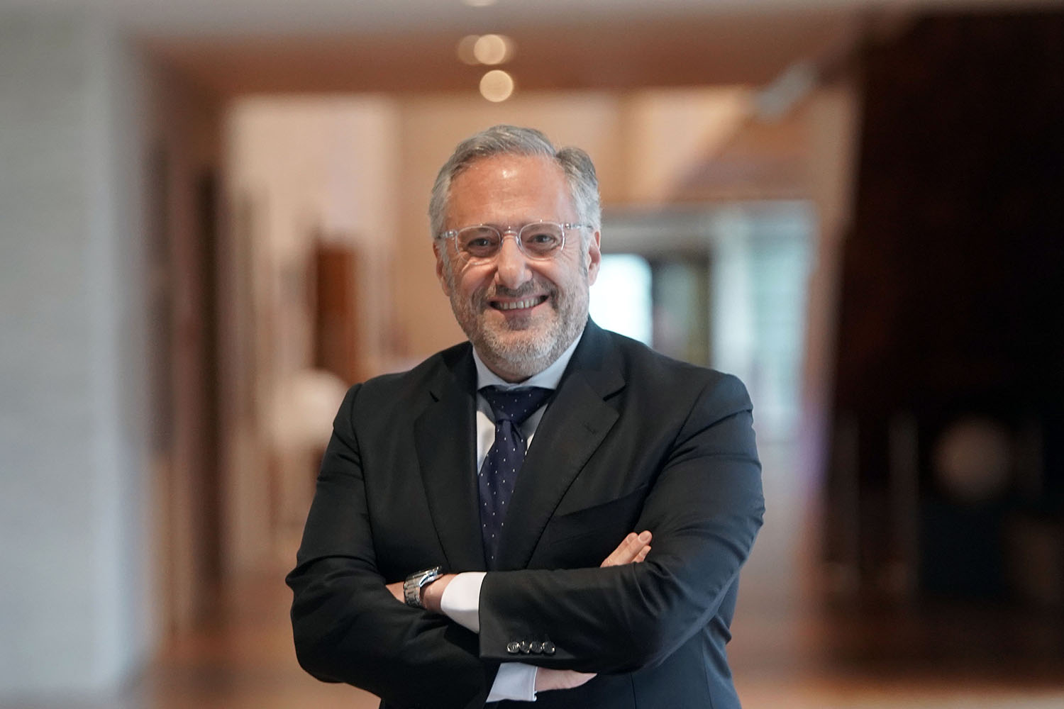 Carlos Pollán, candidato a la Presidencia de la Junta de VOX | Foto: Rubén Cacho, ICAL