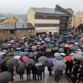Concentración en Toreno por la falta de médicos 
