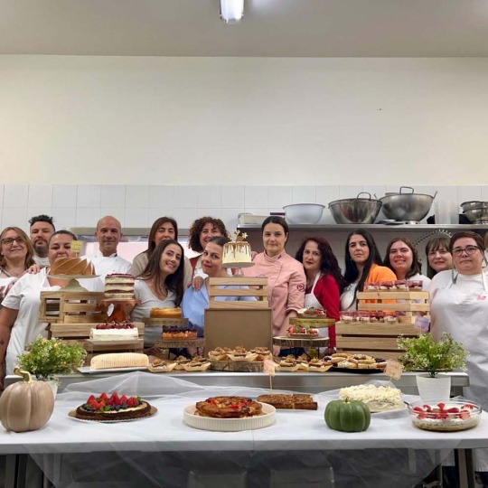 Curso de pastelería con Sandra Romero Patisserie 