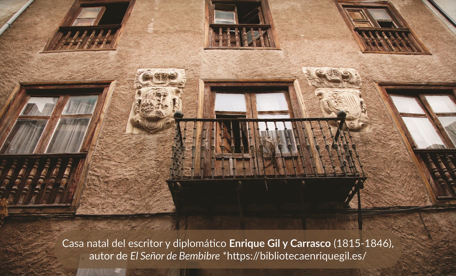 La casa natal de Enrique Gil y Carrasco sale a la venta y abre un nuevo debate sobre su futuro La casa natal de Enrique Gil y Carrasco sale a la venta y abre un nuevo debate sobre su futuro