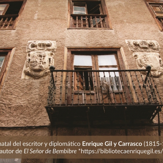 La casa natal de Enrique Gil y Carrasco sale a la venta y abre un nuevo debate sobre su futuro
