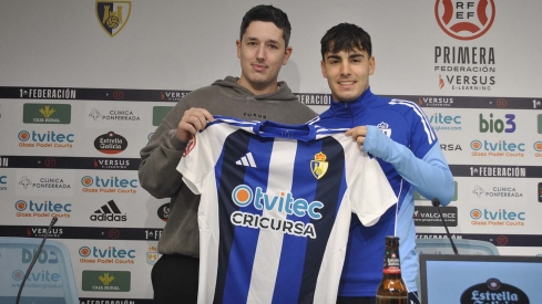 Presentación Koke Iglesias con la Ponferradina.