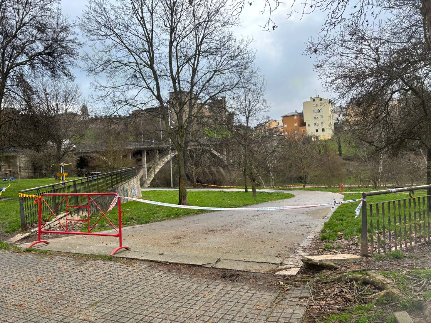 Desbordamiento del río Sil a su paso por Ponferrada (2)