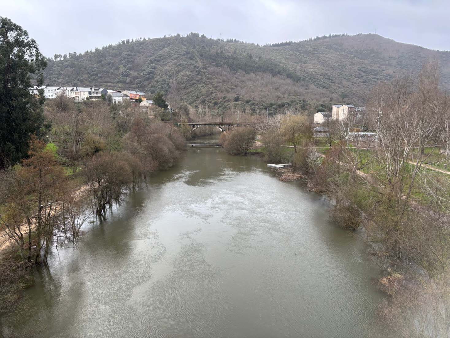 Desbordamiento del río Sil a su paso por Ponferrada (4)