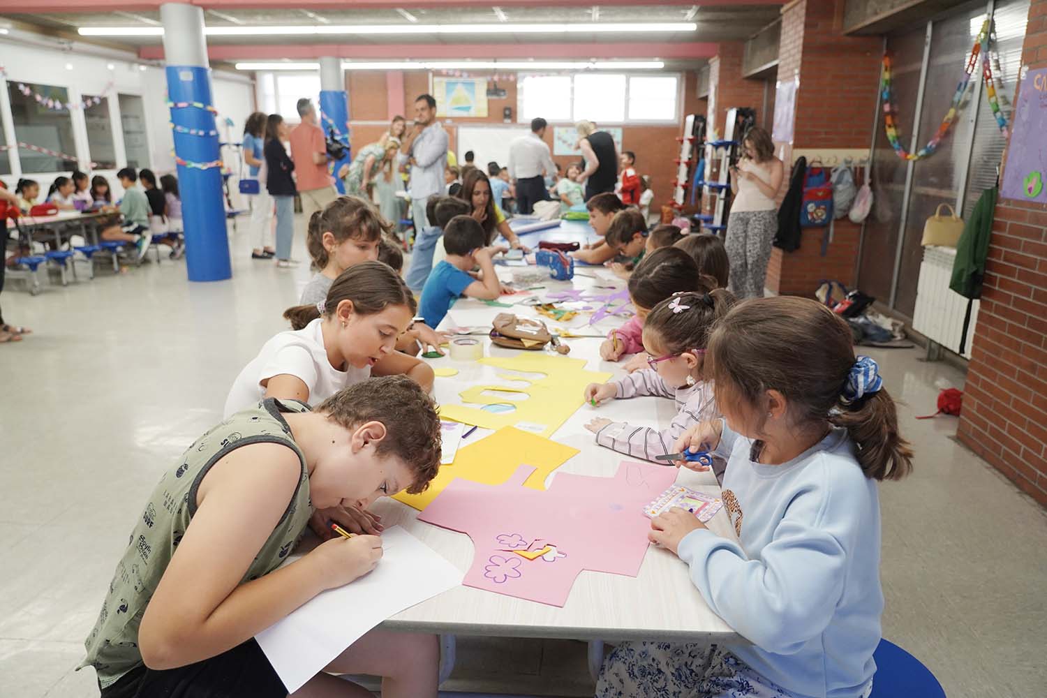 Niños participantes del programa Conciliamos