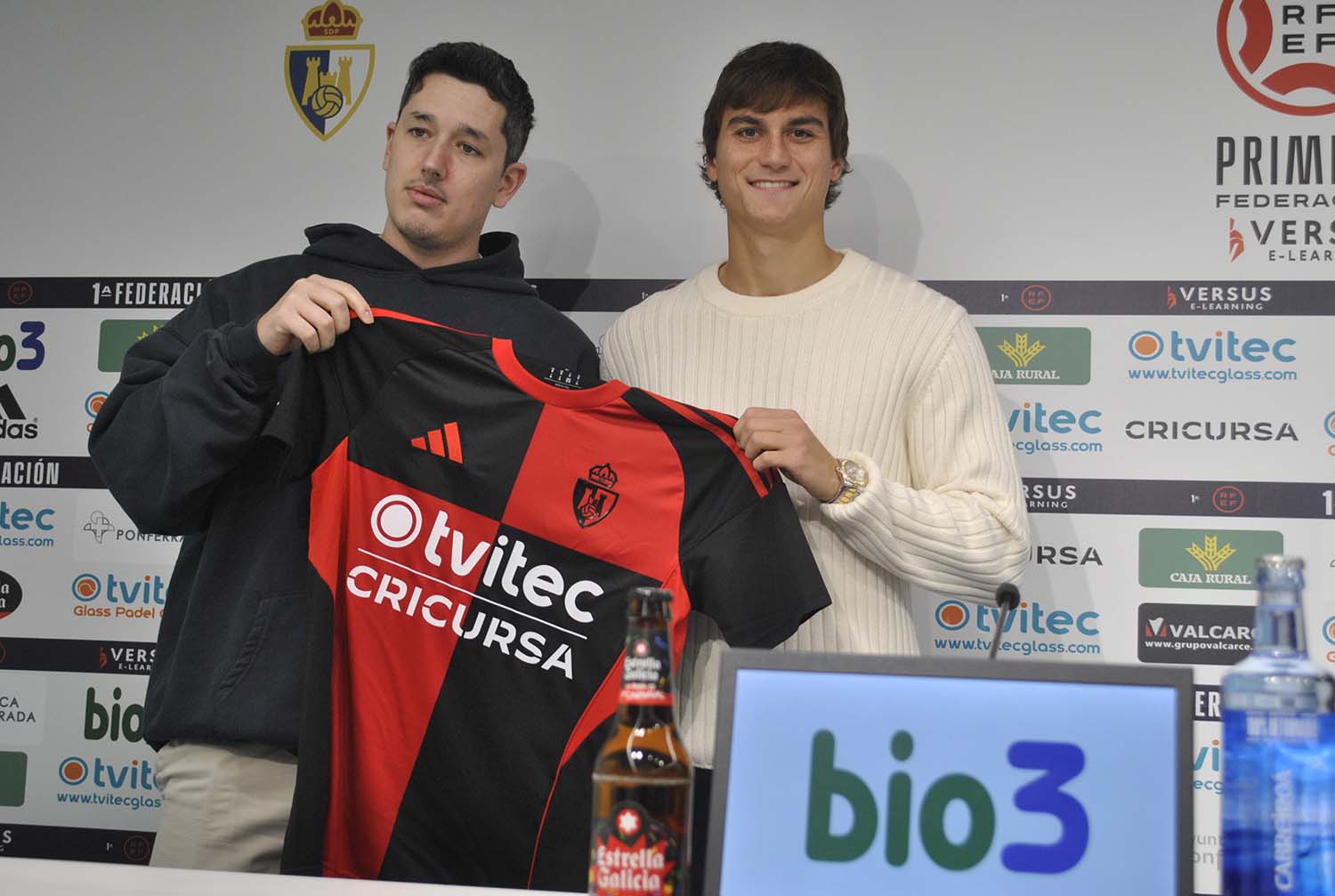 Presentación de Slavy con la Ponferradina