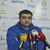 Oriol Pozo en rueda de prensa Oriol Pozo en rueda de prensa