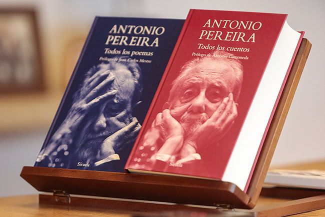 Presentación del Premio Internacional de Poesía Centenario Antonio Pereira
