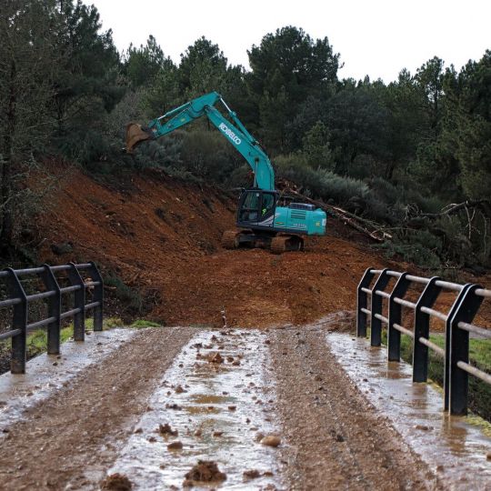 Estado de Castrillos de Cepeda tras las inundaciones generadas por la crecida del río Tuerto | Peio García / ICAL Estado de Castrillos de Cepeda tras las inundaciones generadas por la crecida del río Tuerto | Peio García / ICAL
