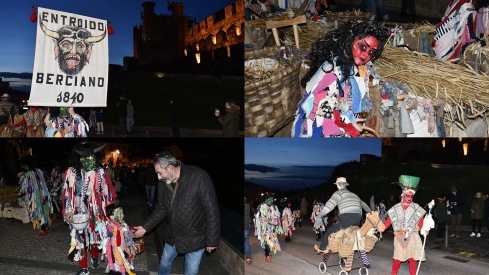 Collage entroido berciano 