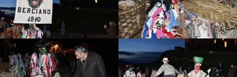 Collage entroido berciano 