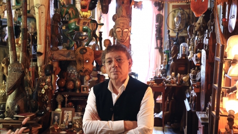 Juan Lázaro / ICAL . El poeta y artista visual leonés Juan Carlos Mestre Juan Lázaro / ICAL . El poeta y artista visual leonés Juan Carlos Mestre