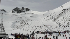 San Isidro en una foto de archivo San Isidro en una foto de archivo