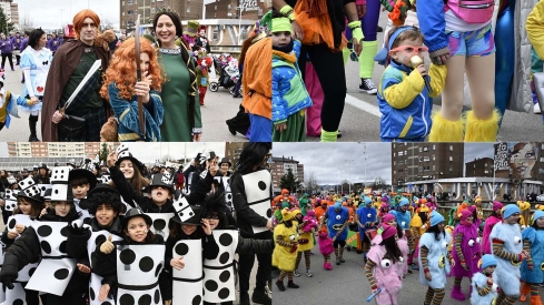 Collage carnaval infantil Ponferrada Collage carnaval infantil Ponferrada