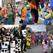 Collage carnaval infantil Ponferrada 