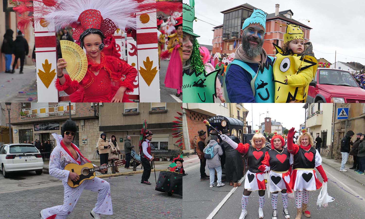 Collage carnaval Camponaraya 