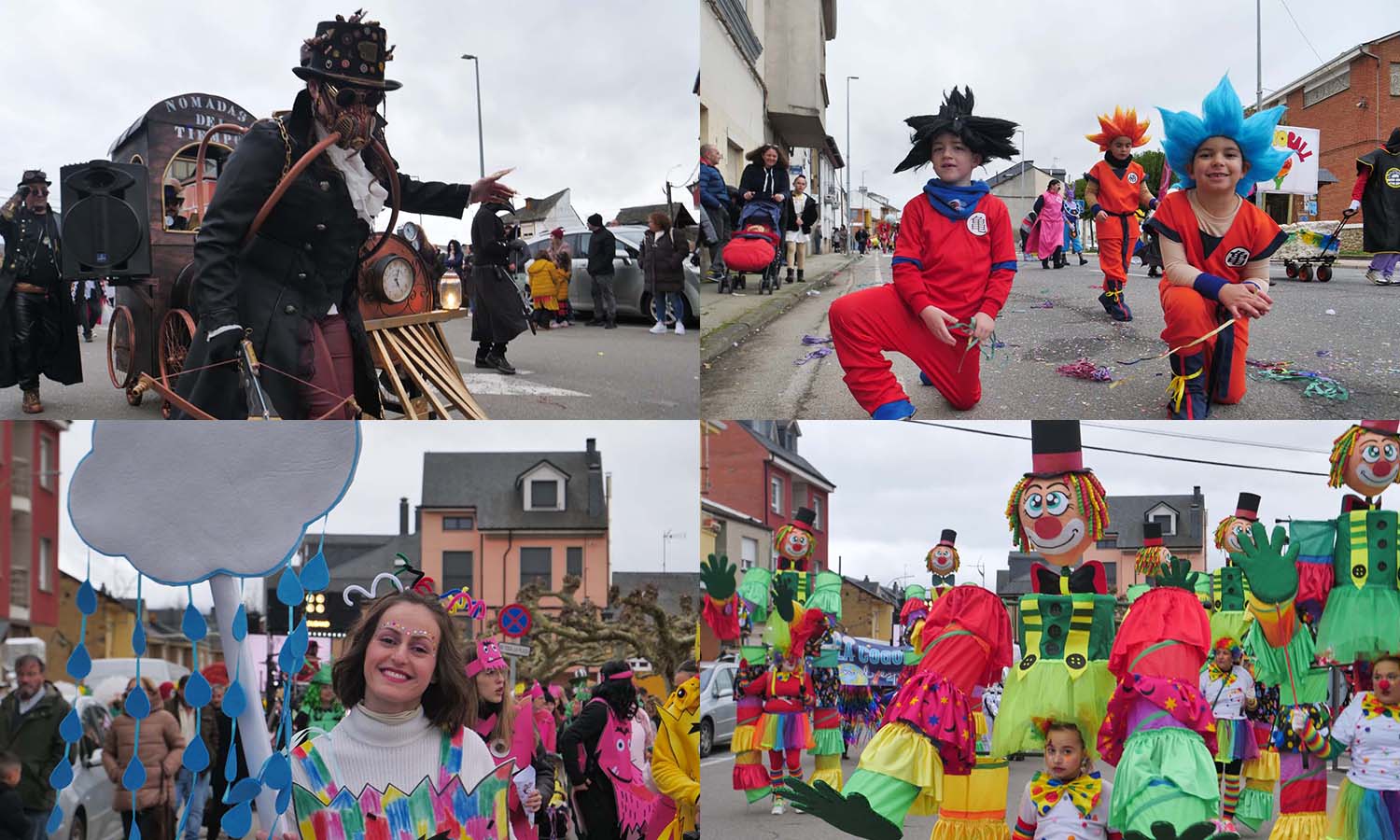 Collage Carnaval de Camponaraya 2026 