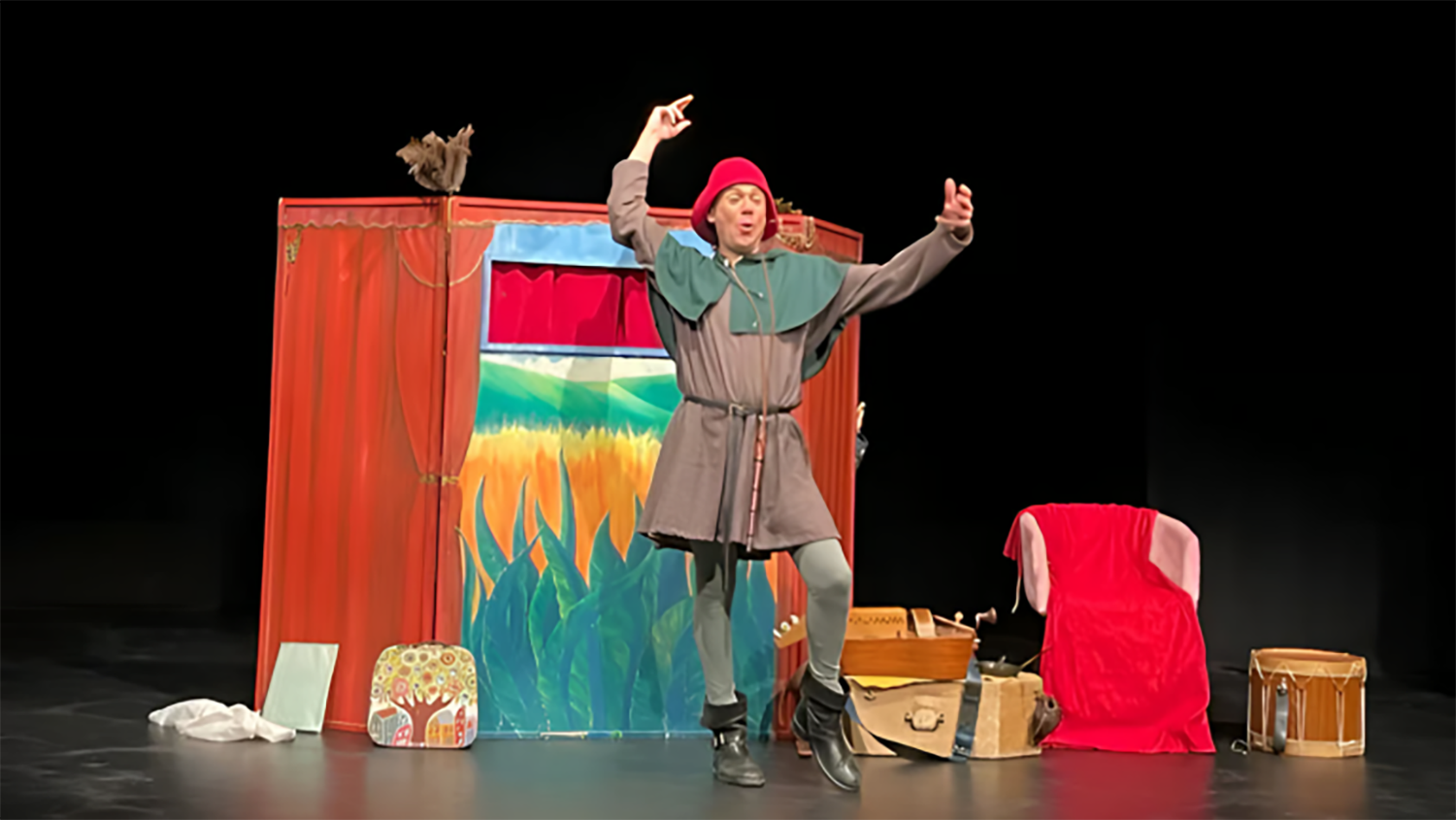 Actuación de Crispín DOlot 