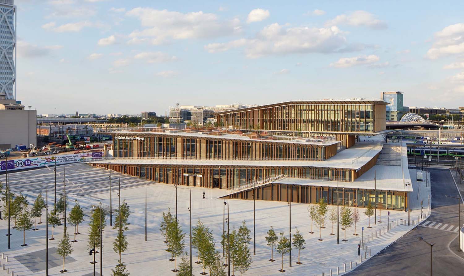 Estacion de Saint Denis en Francia