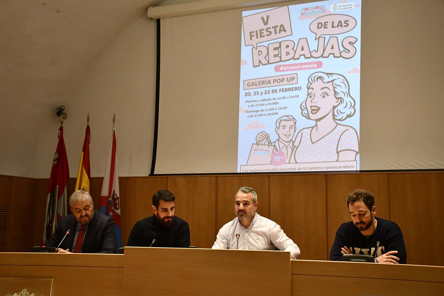 Presentación de la Fiesta de las rebajas de Ponferrada del Centro Mola (6)
