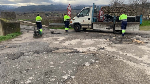 Plan contra los baches del ayuntamiento de Ponferrada