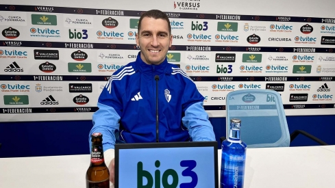 Andrés Prieto, portero de la Deportiva Ponferradina.
