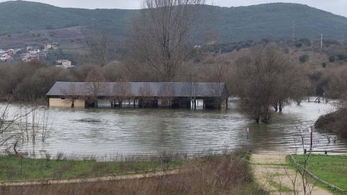 Crecida del lago de Carucedo Crecida del lago de Carucedo