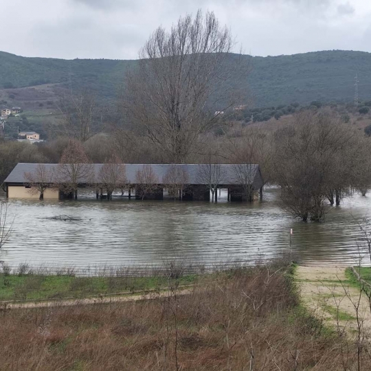 Crecida del lago de Carucedo