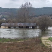 Crecida del lago de Carucedo