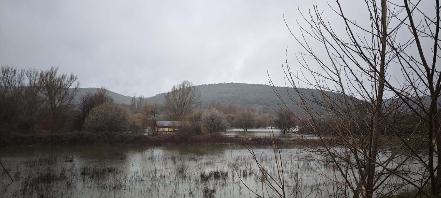Crecida del lago de Carucedo 