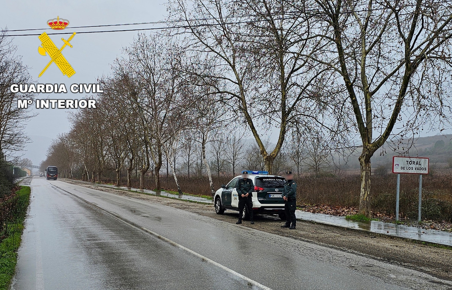 Guardia Civil en Toral de los Vados