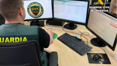 Foto archivo de una operación de la Guardia Civil Foto archivo de una operación de la Guardia Civil