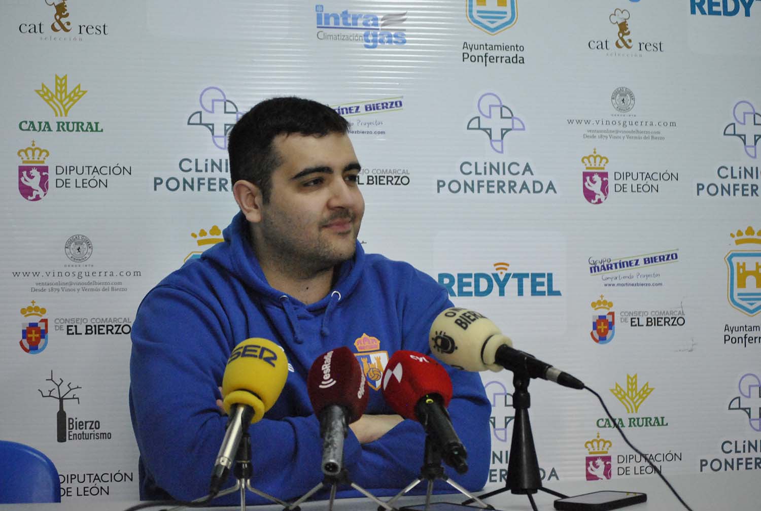 Oriol Pozo antes del derbi provincial