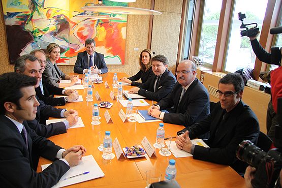 Imagen de la reunión de este martes