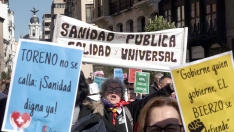 Rubén Cacho ICAL . Miles de personas participan en Valladolid en una manifestación por la Sanidad Pública Rubén Cacho ICAL . Miles de personas participan en Valladolid en una manifestación por la Sanidad Pública