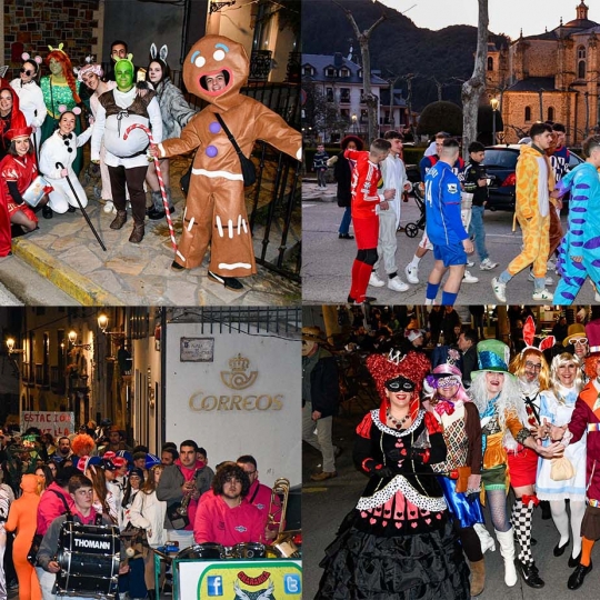 Álbum de fotos sábado de piñata en Villafranca del Bierzo