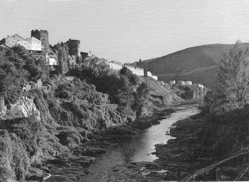 Fotos antiguas del Castillo y el río Sil 