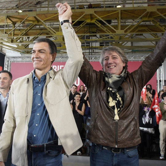 César Sánchez ICAL. El presidente del Gobierno, Pedro Sánchez, y el candidato Partido Socialista a la Presidencia de la Junta de Castilla y León, Carlos Martínez César Sánchez ICAL. El presidente del Gobierno, Pedro Sánchez, y el candidato Partido Socialista a la Presidencia de la Junta de Castilla y León, Carlos Martínez