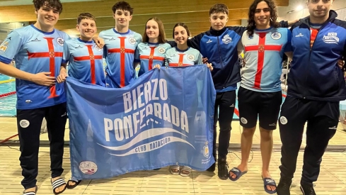 El Club Natación Bierzo Ponferrada destaca con 12 medallas en el Campeonato de Castilla y León de Invierno El Club Natación Bierzo Ponferrada destaca con 12 medallas en el Campeonato de Castilla y León de Invierno