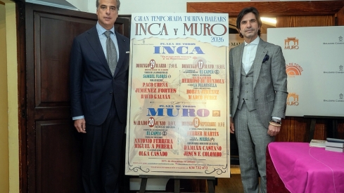 Francisco Javier D Agostino Casado y Javier Conde presentando la temporada 2026 4,5,6 Francisco Javier D Agostino Casado y Javier Conde presentando la temporada 2026 4,5,6