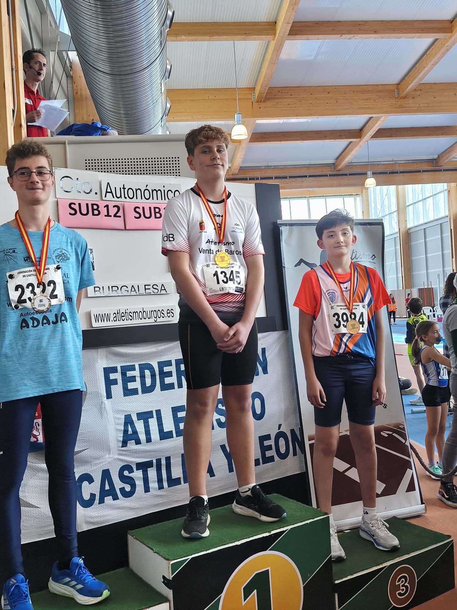 Podio Jaime Arderius Aznar.