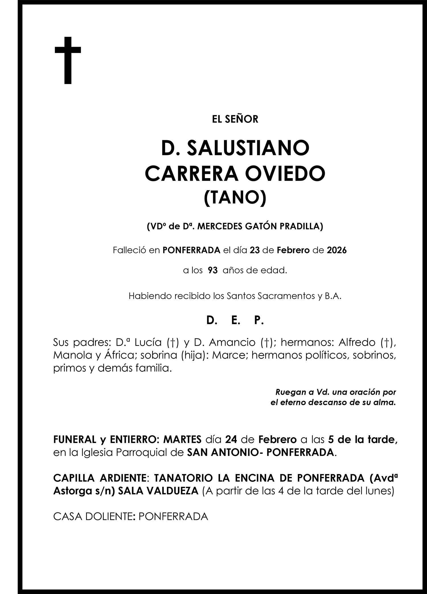 SALUSTIANOCARRERA OVIEDO(TANO)